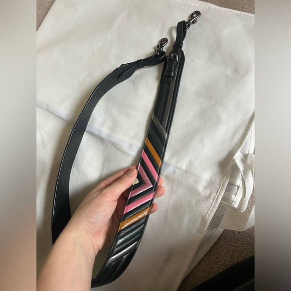 Coach multicolor leather novelty strap - Picture 3 of 7